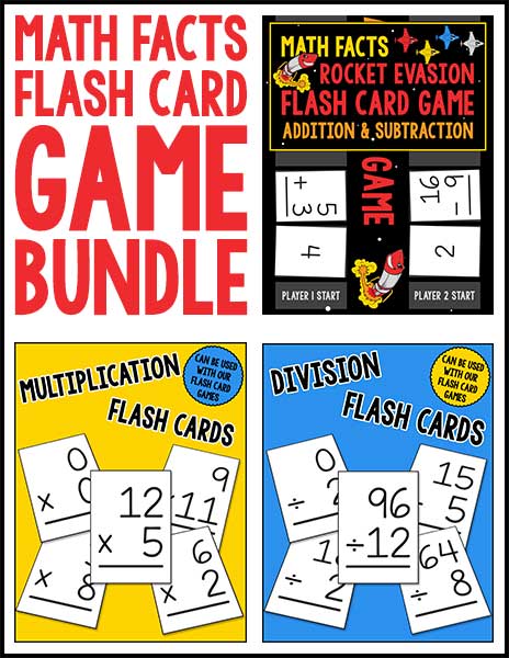 games to play with math flash cards
