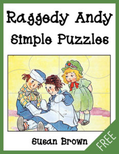 Raggedy Andy Simple Puzzles