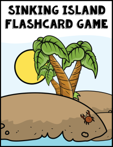 Sinking Island Flashcard Game cover Currclick