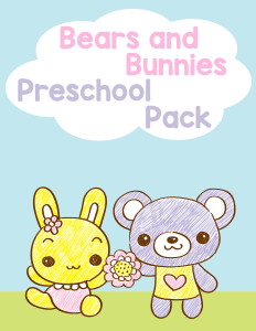 Bears and Bunnies Preschool Pack cover 600h