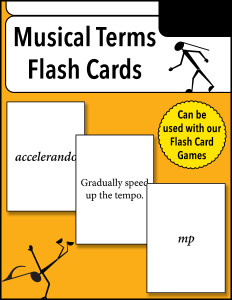 Musical Terms Flash Cards cover 600h