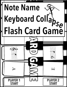Note Name Keyboard Collapse Flash Card Game 600h
