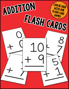 Addition Flash Cards cover 600h