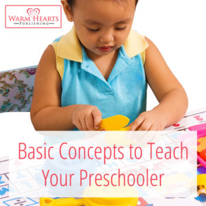 Child playing - Basic Concepts to Teach Your Preschooler