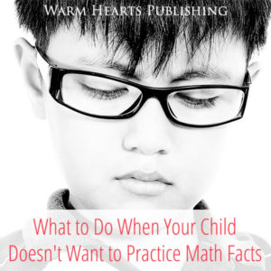 Boy looking down - What to Do When Your Child Doesn't Want to Practice Math Facts