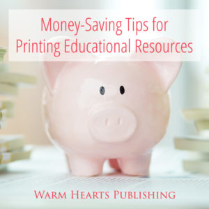 Piggy bank - Money Saving Tips for Printing Educational Resources