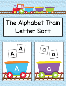 The Alphabet Train - Letter Sort cover