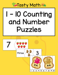 Tasty Math 1 - 10 Counting and Number Puzzles