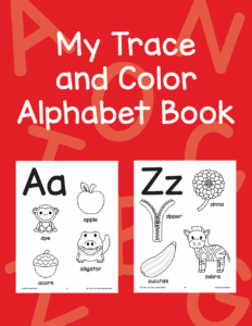 My Trace and Color Alphabet Book
