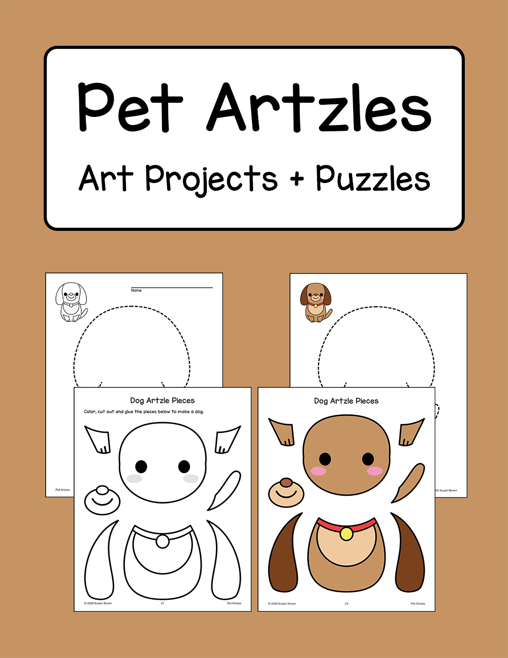 Pet Artzles - Art Projects + Puzzles