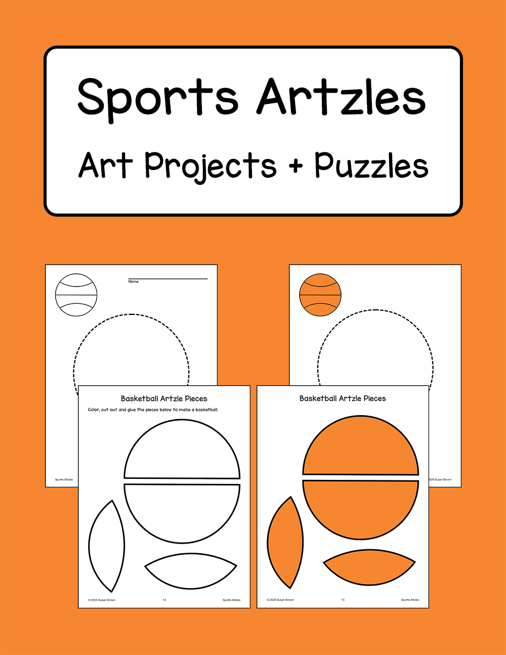 Sports Artzles - Art Projects + Puzzles