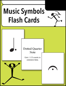 Music Symbols Flash Cards